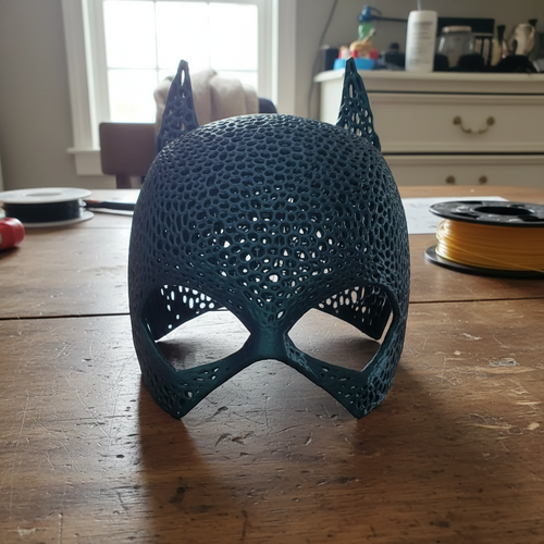 3D-Printed Full Cowl Mask